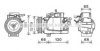 AVA QUALITY COOLING HYK340 Compressor, air conditioning